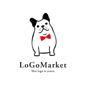ロゴ作成デザインです Maruchika Inc Hey Bulldogフレンチブルをイメージしたロゴマークです