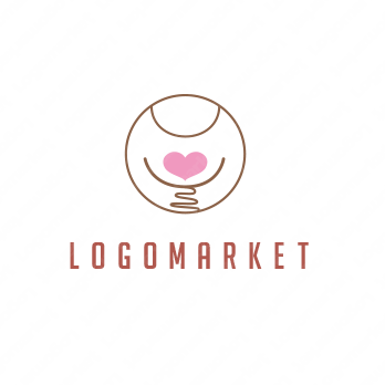 ロゴ作成デザインです All From Design 温もり教育幼児教育をイメージしたロゴマークです