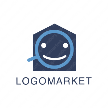 ロゴ作成デザインです シンプルワークスリサーチホーム家をイメージしたロゴマークです