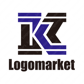 フラットと力強いとKのロゴ