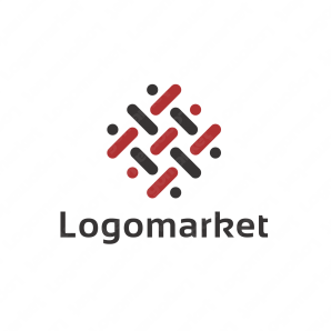 ロゴ作成デザインです Sponge絡み合うラインラインをイメージしたロゴマークです