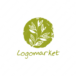 ロゴ作成デザインです パステル工房ナチュラルリーフ葉をイメージしたロゴマークです ロゴ作成デザインです パステル工房ナチュラルリーフ葉をイメージしたロゴマークです