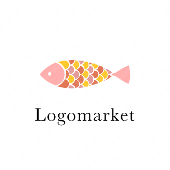 魚と食べるとシーフードのロゴ