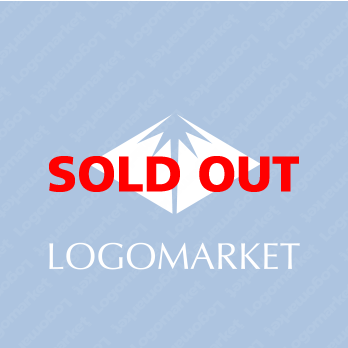 菱形と富士とシンプルのロゴ