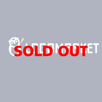 ふくろうとびっくりマークと考えるのロゴ