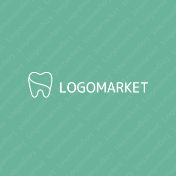 歯とシンプルとスマートのロゴ