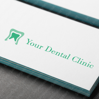 乳歯と虫歯予防と信頼性のロゴ