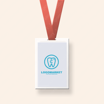 歯とデンタルとデンタルクリニックのロゴ