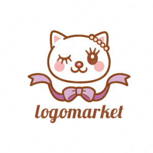 ロゴ作成デザインです Maritwinおすましキャット猫をイメージしたロゴマークです ロゴ作成デザインです Maritwinおすましキャット猫をイメージしたロゴマークです