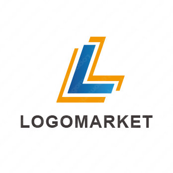 Lと先進的とスタイリッシュのロゴ
