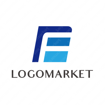 Fと前進と安定感のロゴ