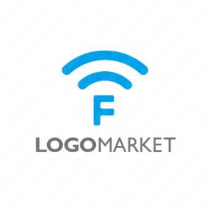 ロゴ作成デザインです デザインオフィス ティfree Wi Fifをイメージしたロゴマークです