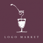 ロゴ作成デザインです Muniイタリアンワインバルワインをイメージしたロゴマークです