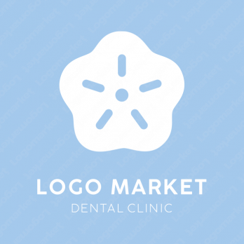 歯科と梅・桜とデンタルクリニックのロゴ