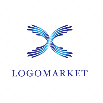 Xと翼と可能性のロゴ