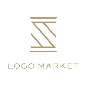 ロゴ作成デザインです Muni S と Z の糸巻きsをイメージしたロゴマークです