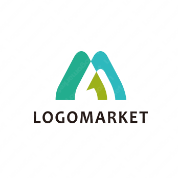 Mと山とNo.1のロゴ