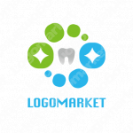 歯と審美歯科と矯正のロゴ
