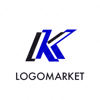 Kと先進的とスタイリッシュのロゴ