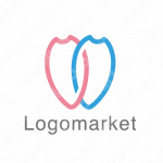 歯と花びらと繋がりのロゴ