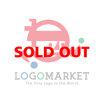 走ると人と輪のロゴ