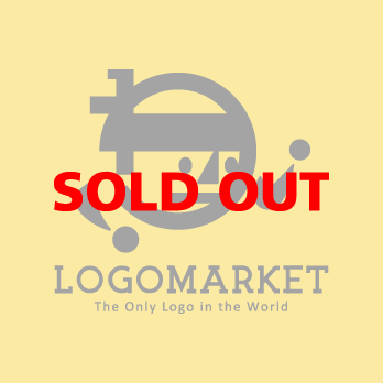 走ると人と輪のロゴ