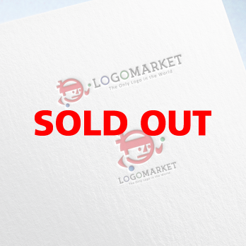 走ると人と輪のロゴ