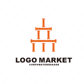 ロゴ作成デザインです All From Design 1 2 3アパレルをイメージしたロゴマークです