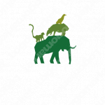 自然環境と助け合いと共有のロゴ
