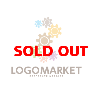 建設と工業と製造のロゴ