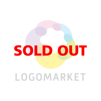 星と未来的とカラフルのロゴ