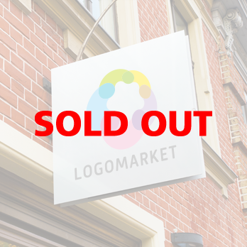 星と未来的とカラフルのロゴ