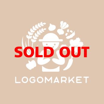 畑とナチュラルと自然のロゴ