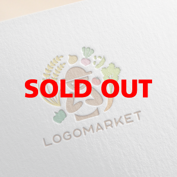 畑とナチュラルと自然のロゴ