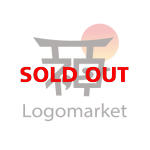 漢字と鳥居と神のロゴ