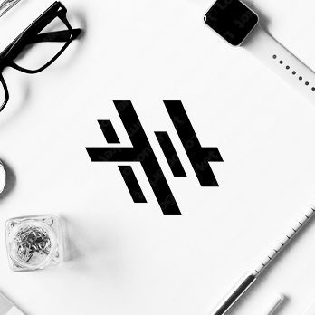クリエイティブと独創性とHのロゴ