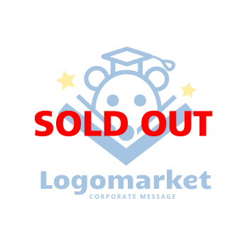 本と学びとねずみのロゴ