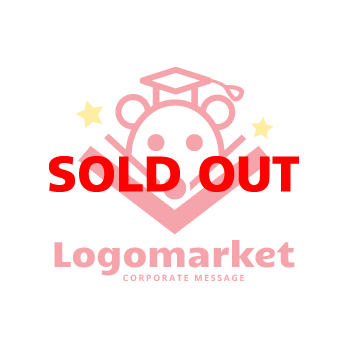 本と学びとねずみのロゴ