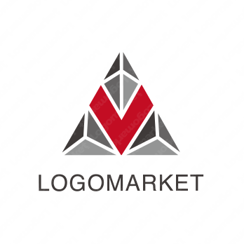 勝利と三角形とVのロゴ