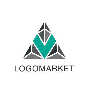 勝利と三角形とVのロゴ