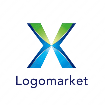 Xと未来的と可能性のロゴ