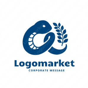 ロゴ作成デザインです Maritwin Design Officeaの蛇蛇をイメージしたロゴマークです