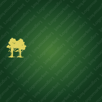 樹と支え合いとパートナーのロゴ