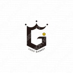サッカー とエンブレムと「G」のロゴ
