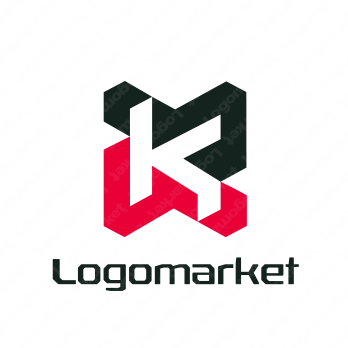 Kとシンプルとスタイリッシュのロゴ