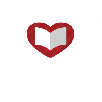 本と感動と心のロゴ