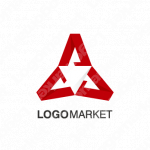 Aと三角と信頼のロゴ