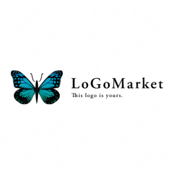 蝶と美と羽のロゴ