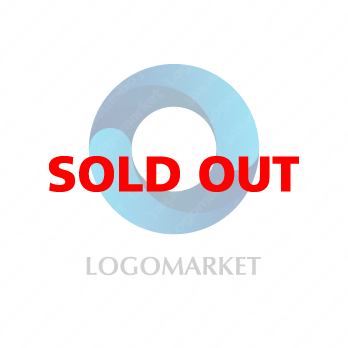 リングと重なりとOのロゴ