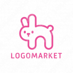 うさぎ のロゴマーク一覧 ロゴ制作 販売 ロゴ作成デザイン実績5000件以上